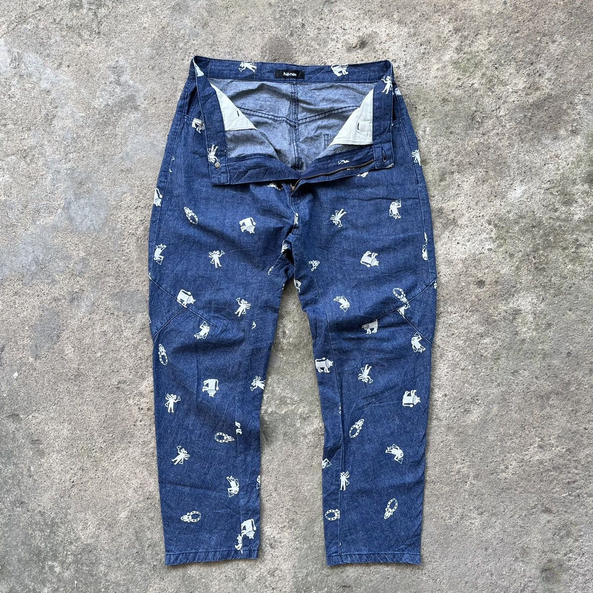 Issey Miyake Ne-net by Issey Miyake Pants Full Print Size US 30 / EU 46 - 6 Thumbnail