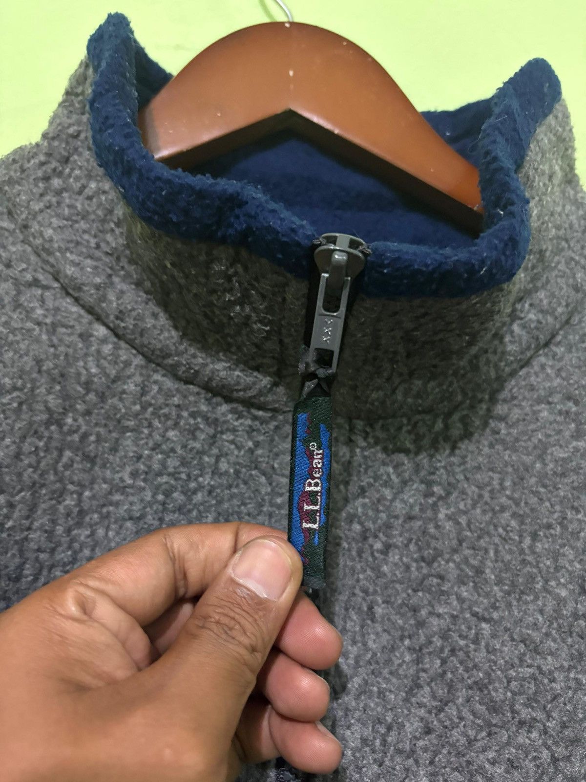 L.L. Bean Vintage 90’s L.L Bean Fleece Half Zipper Sweater Design Size US M / EU 48-50 / 2 - 12 Thumbnail