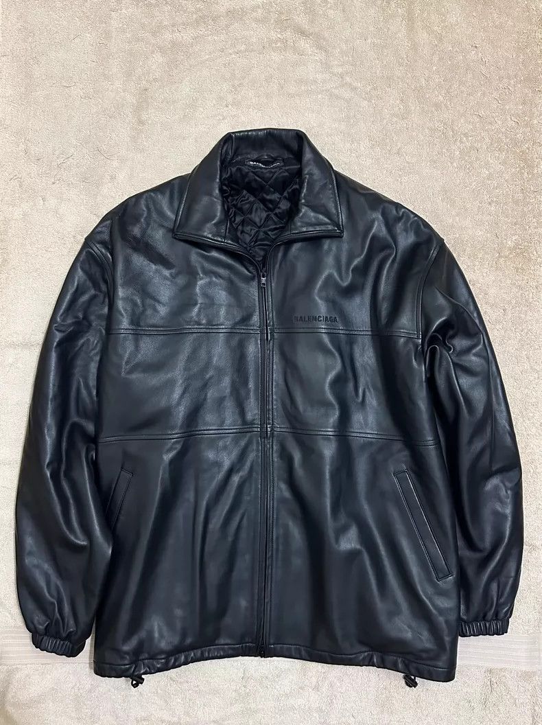 Balenciaga Balenciaga Quilted leather jacket 2502-Nextarrow Size US S / EU 44-46 / 1 - 1 Thumbnail