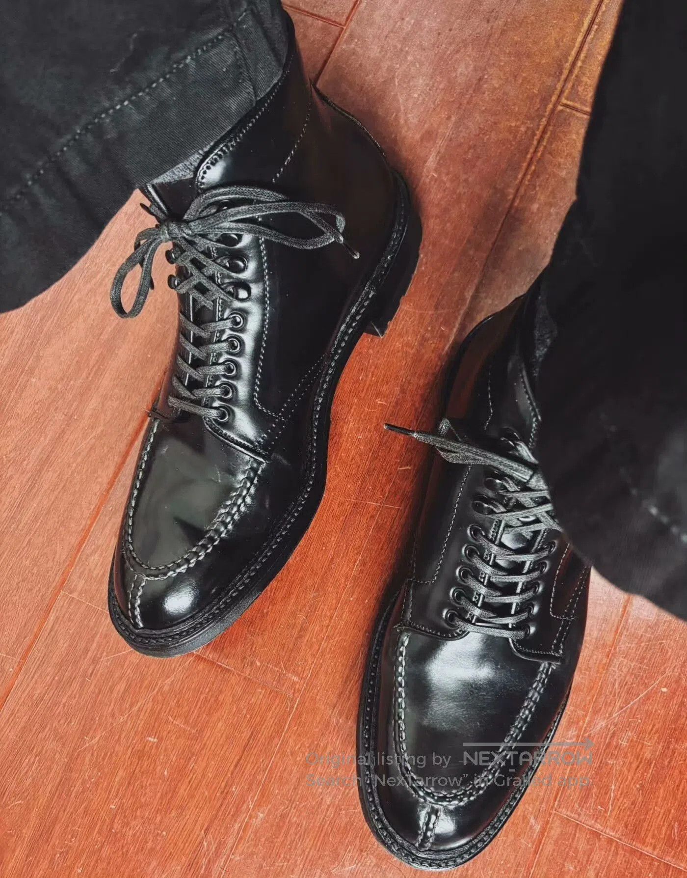 Alden Alden Black Leather Tanker Boots. Size US 7.5 / EU 40-41 - 7 Thumbnail