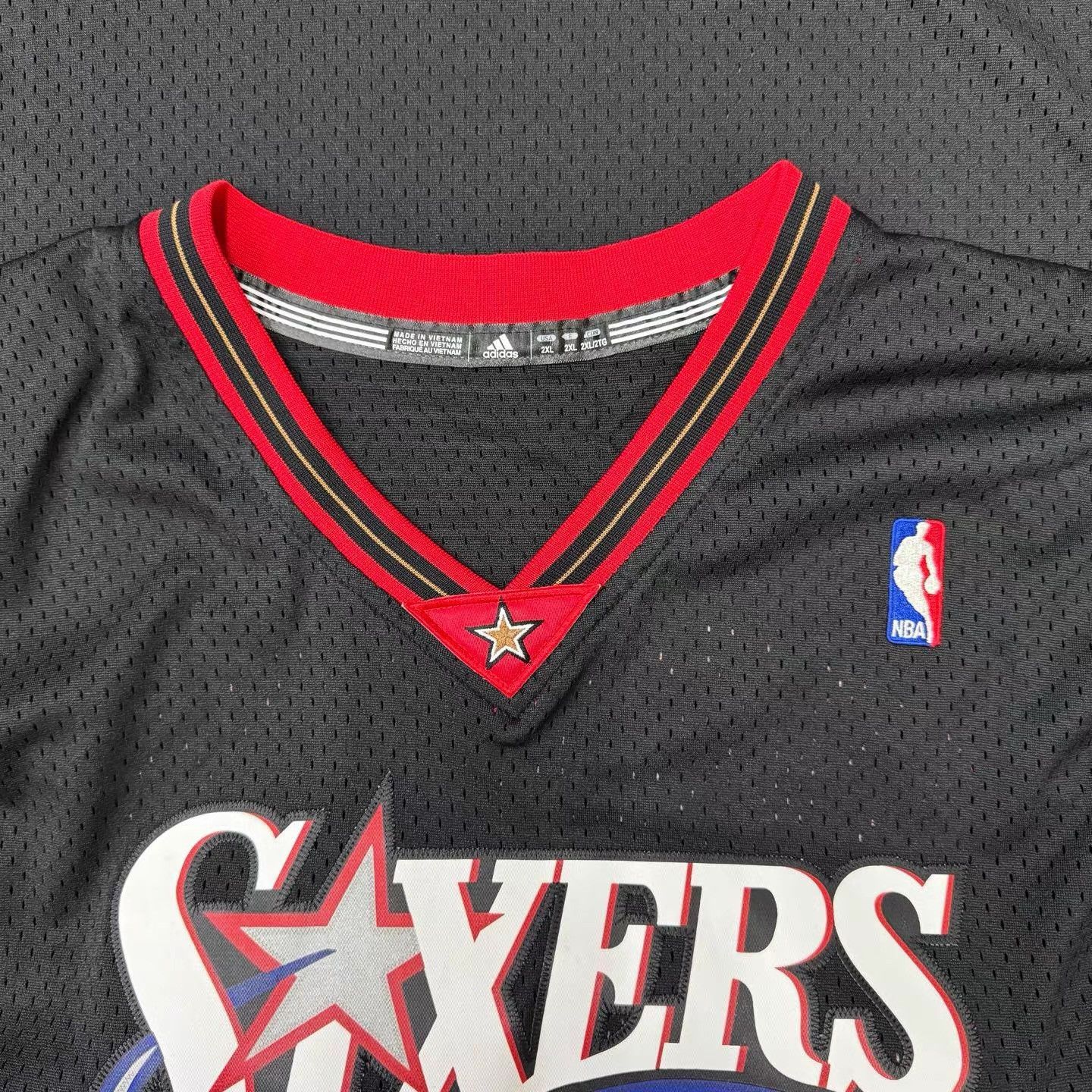 Mitchell & Ness Mitchell&NessAllenIversonPhiladelphia76ers Black Jersey Q10 Size US XXL / EU 58 / 5 - 5 Thumbnail