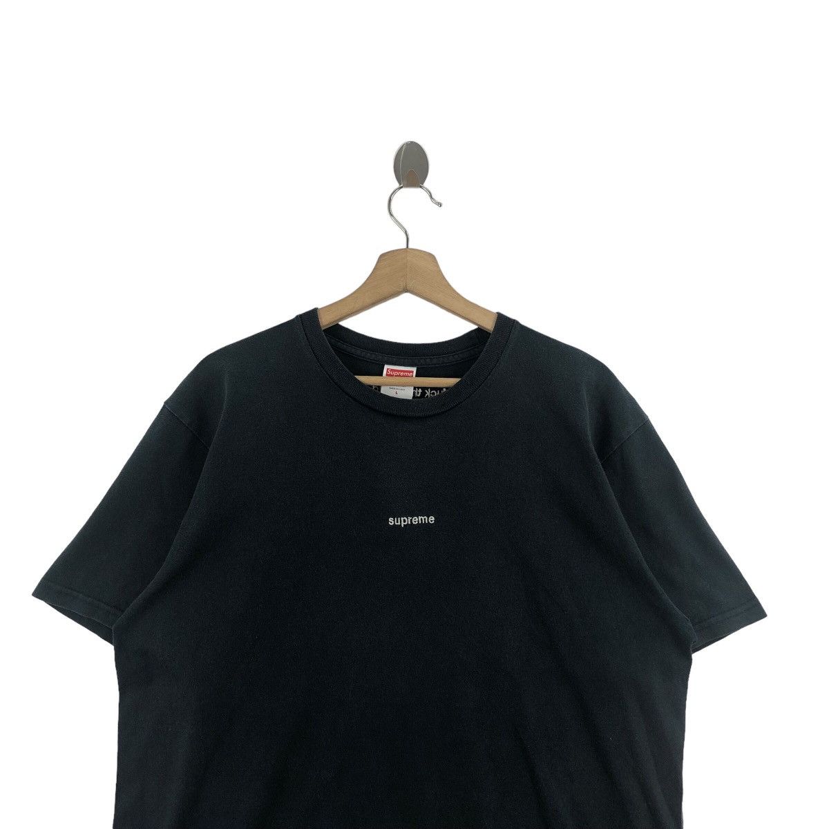 Hypebeast × Supreme Pick!! SUPREME "Fuck The World" Top Tee Tshirt Size US L / EU 52-54 / 3 - 4 Thumbnail