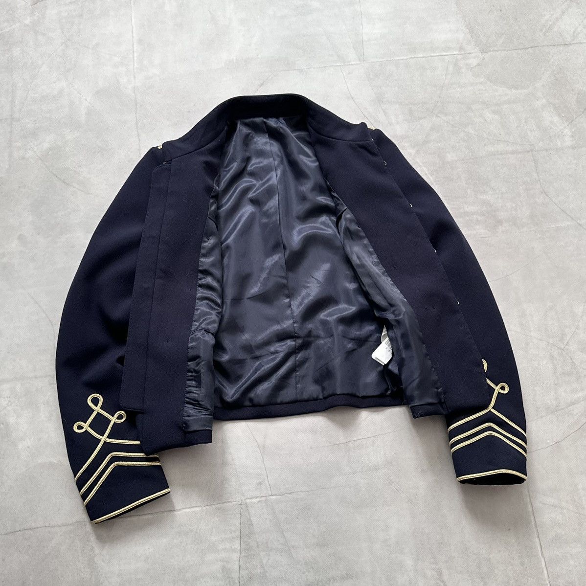Hysteric Glamour 00s Napoleon Military Jacket Balmain PPFM Hedi Slimane Vibe Size M / US 6-8 / IT 42-44 - 11 Thumbnail