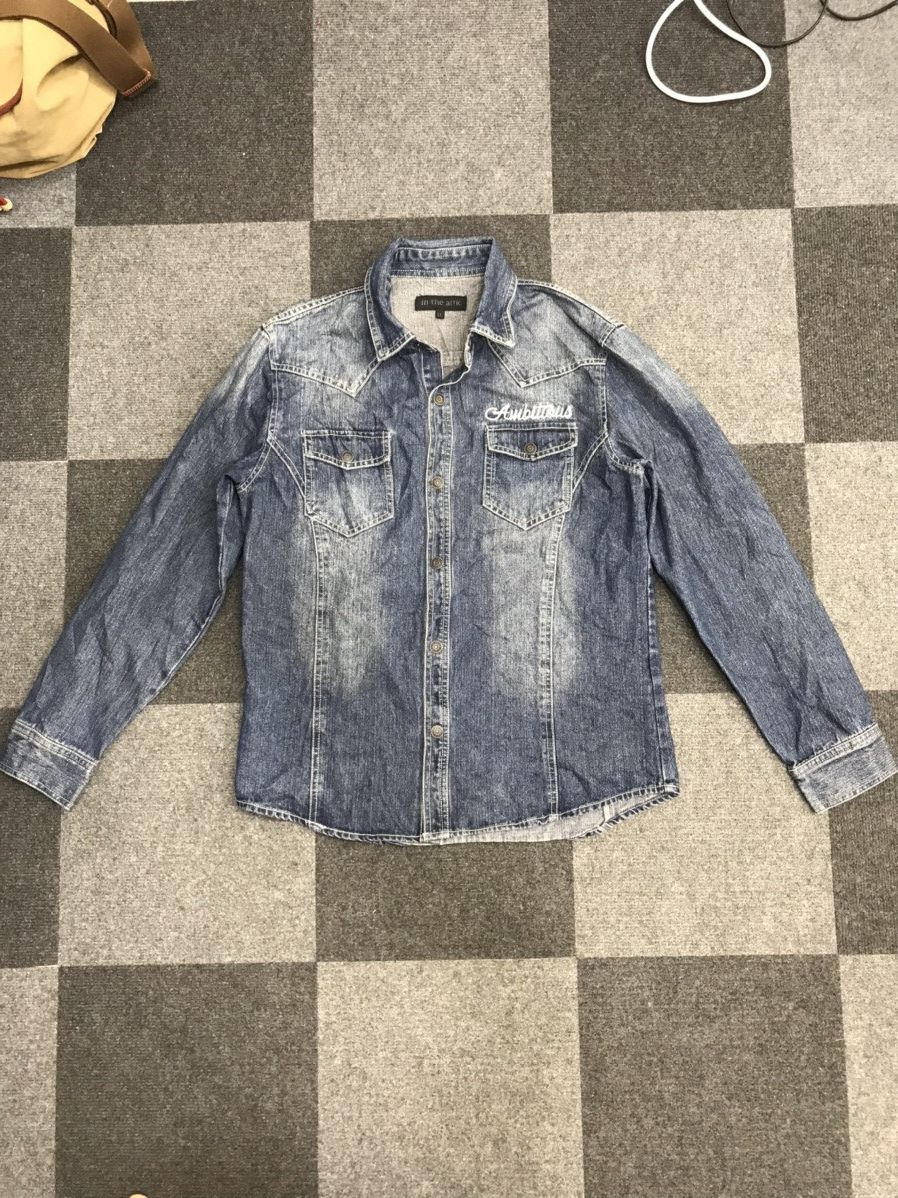 Japanese Brand × Seditionaries in the attic Westerner Denim Shirt Size M / US 6-8 / IT 42-44 - 1 Thumbnail
