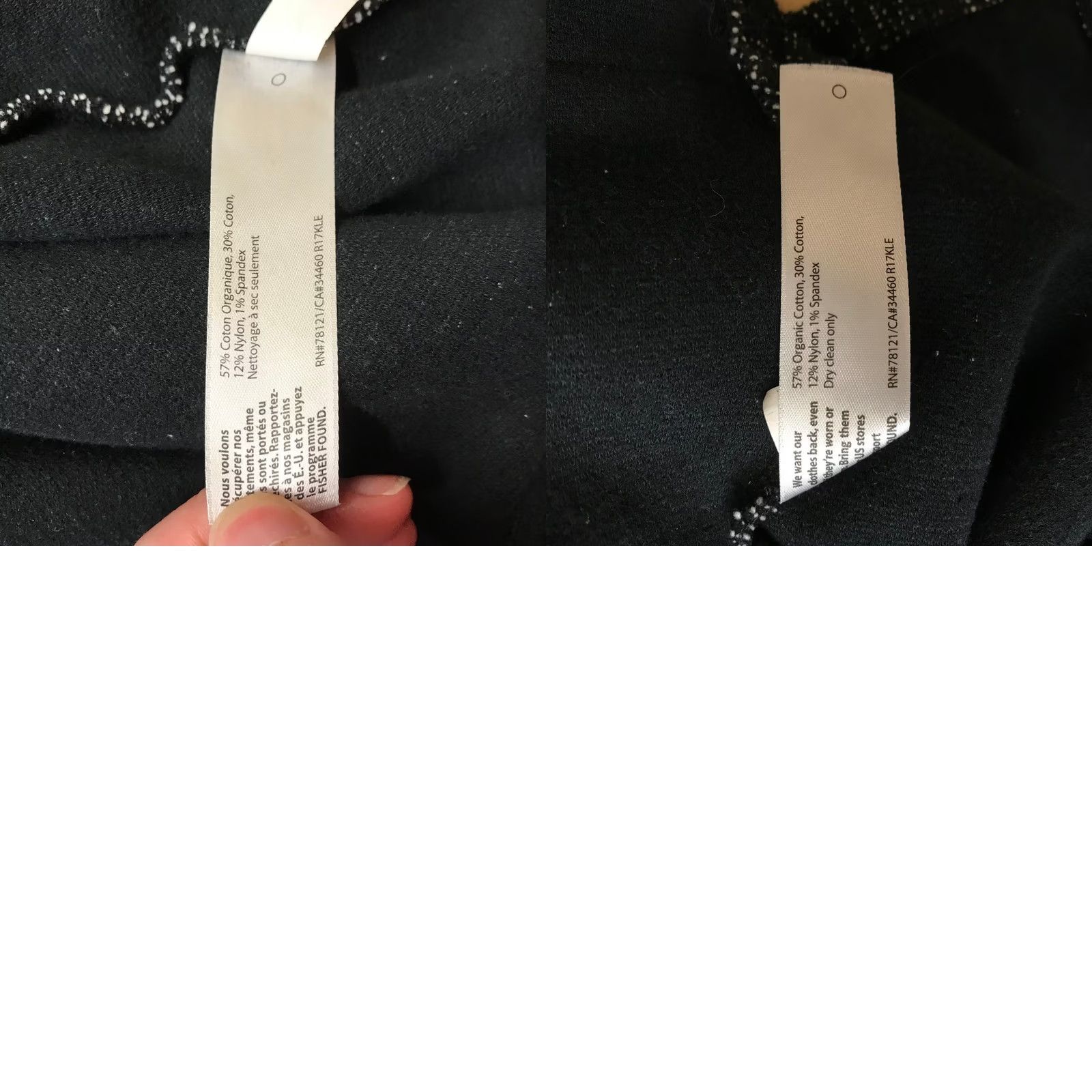 Eileen Fisher Eileen Fisher Textured Knit Tunic Sweater Dress Pockets XS Black White Size XS / US 0-2 / IT 36-38 - 8 Thumbnail