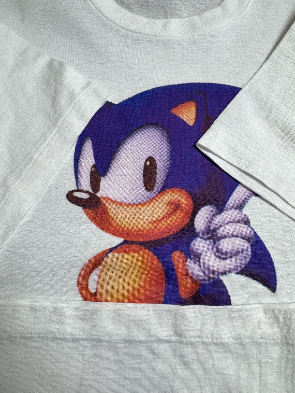 Playstation Vintage 90s Sega Sonic the Hedgehog video game promo tee Size US M / EU 48-50 / 2 - 5 Thumbnail
