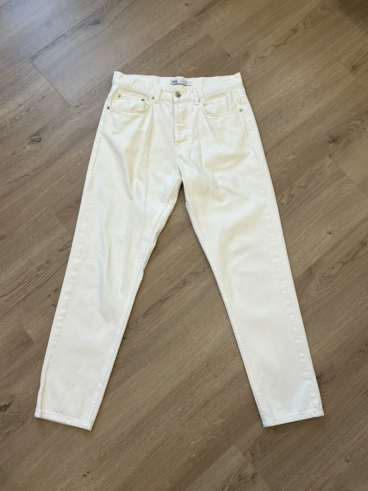 Zara Zara Mens white pants Jeans Size US 30 / EU 46 - 1 Thumbnail