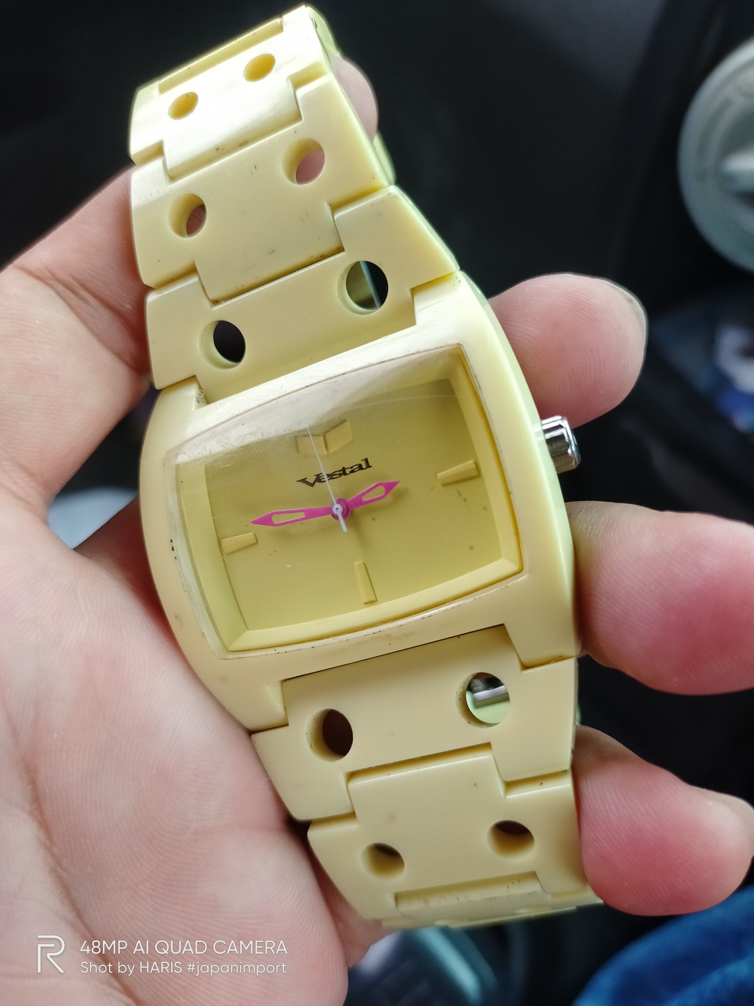 Japanese Brand VESTAL 💥 Vintage Watch FULL YELLOW (Japan Engine) Size ONE SIZE - 11 Thumbnail