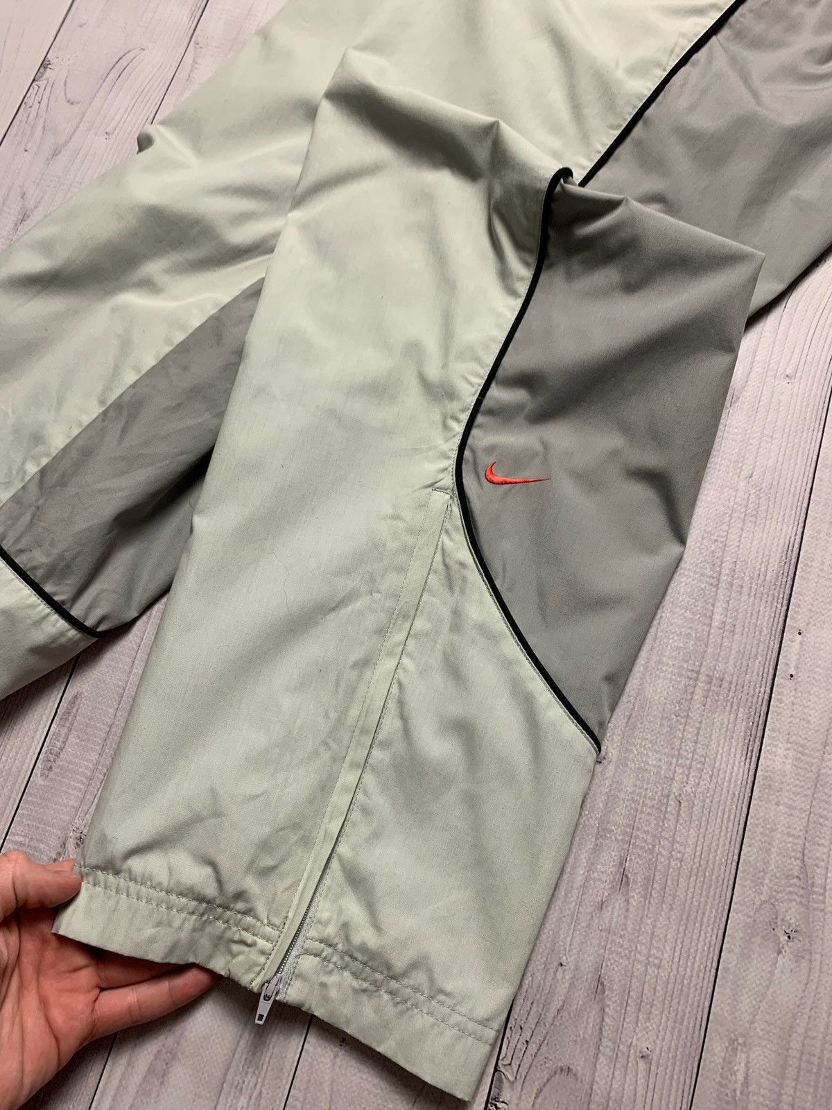Nike × Vintage Nike vintage pants drill joggers Y2K logo size L Size US 34 / EU 50 - 2 Thumbnail