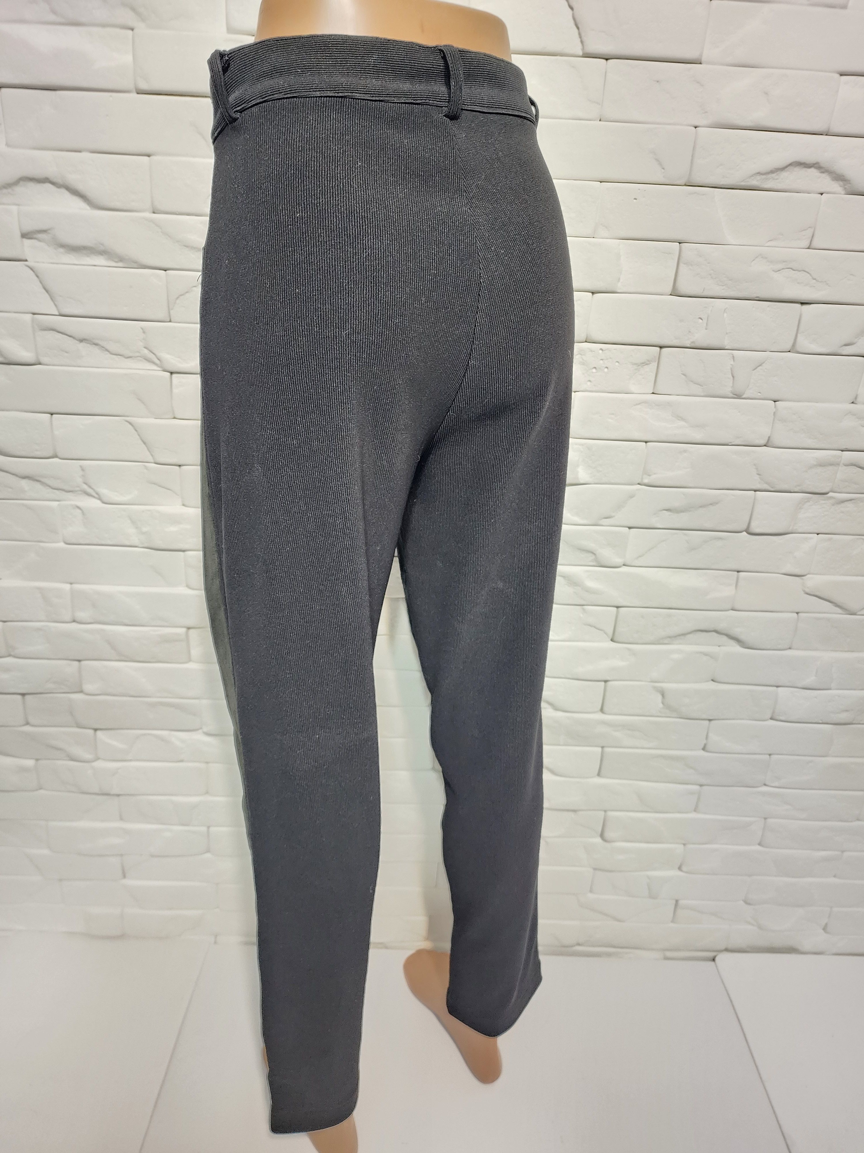 Genuine Leather Black Women's Leather Pants: Size 30" / US 8 / IT 44 - 7 Thumbnail