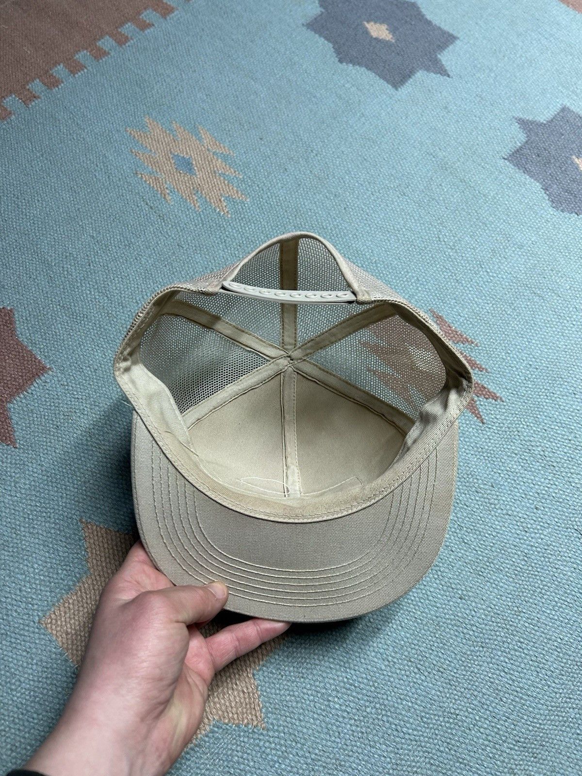 Vintage Vtg k products trucker hat Eptam patch farm feed USA made Size ONE SIZE - 6 Thumbnail