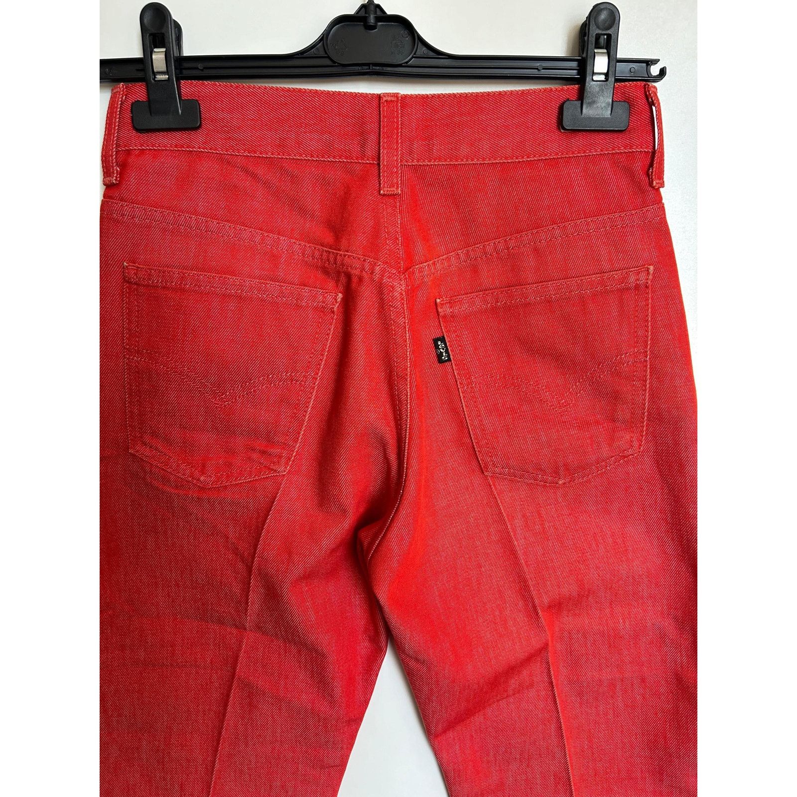 Levi's Levi's 526 Sta-Prest Red Capri Jeans Made in Italy 90s Size US 27 - 5 Thumbnail