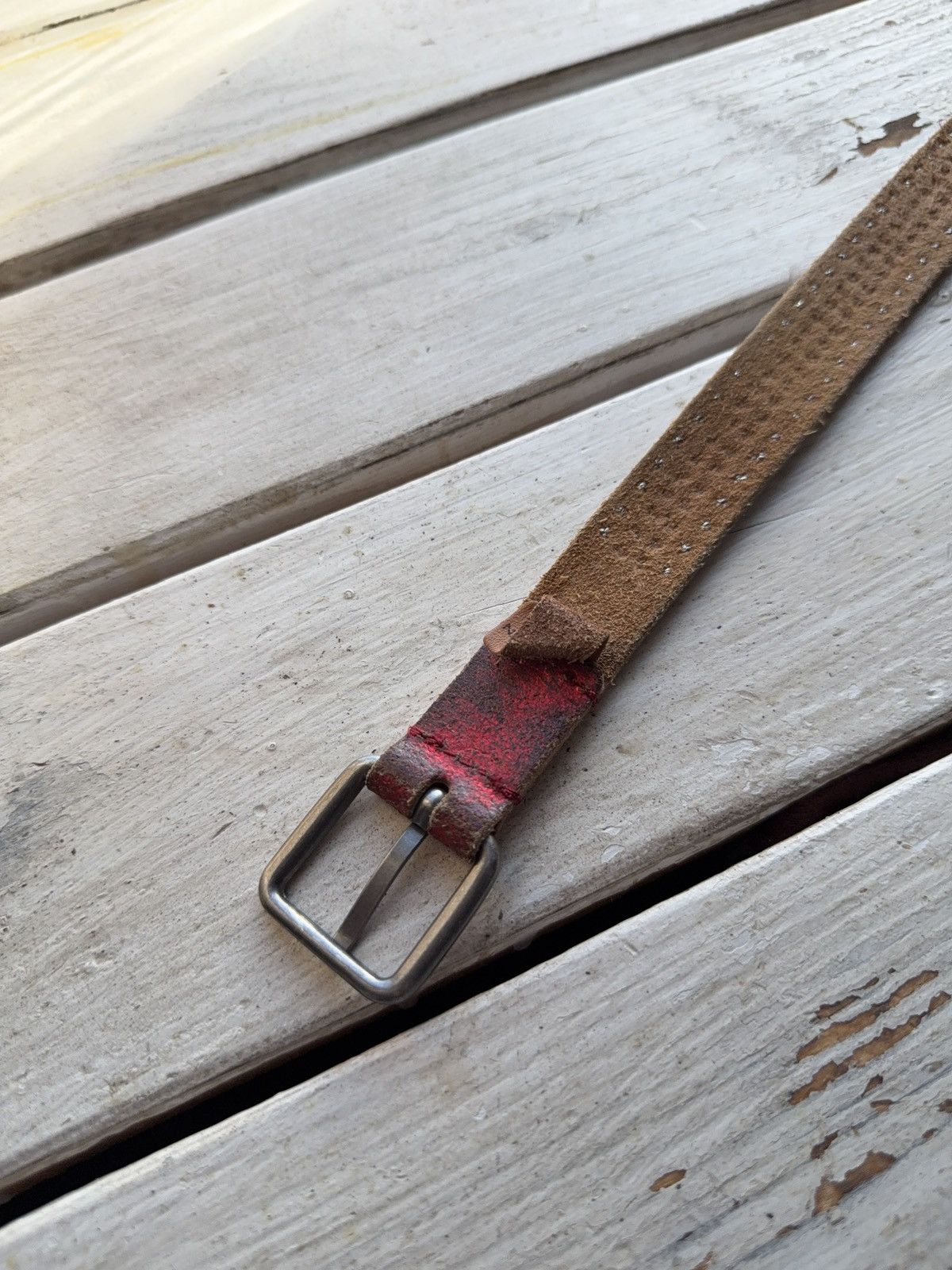 If Six Was Nine 90s Y2K Avant Garde Punk Hysteric Japanese Retro Style Belt Size ONE SIZE - 12 Thumbnail