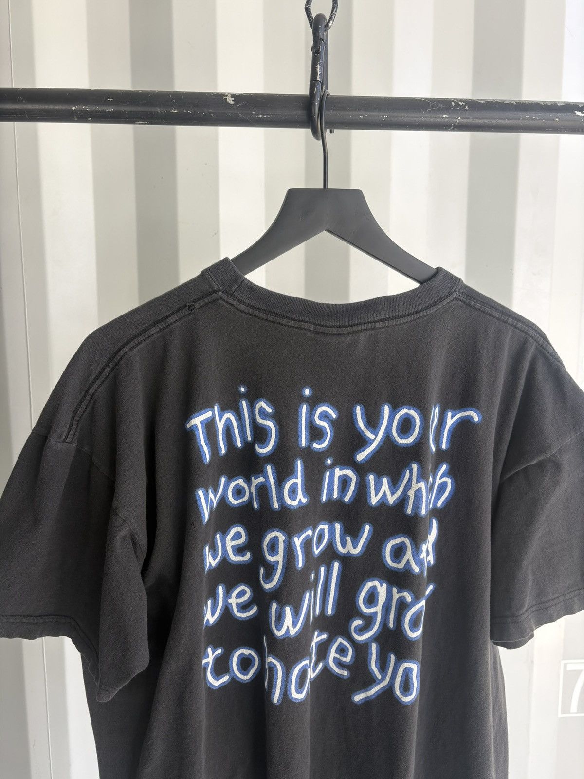 Band Tees Vintage Marilyn Manson Shirt Faded Distressed Grunge Size US XL / EU 56 / 4 - 6 Thumbnail
