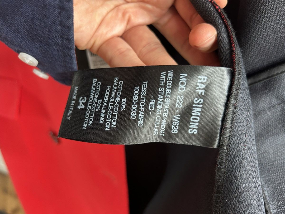 Raf Simons Raf Simons AW22/23 wide double breasted raincoat Size US S / EU 44-46 / 1 - 6 Thumbnail