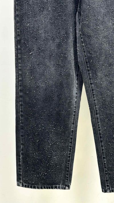 Namacheko o1tko10426 Hand Pilled Jeans in Washed Black Size US 34 / EU 50 - 5 Thumbnail