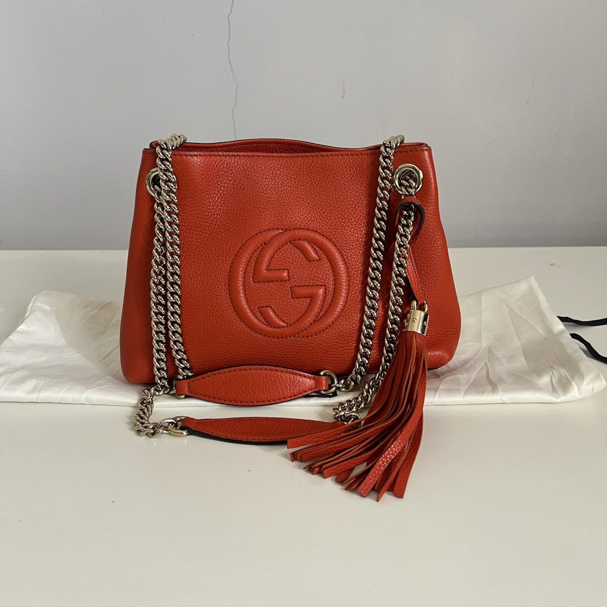 Gucci Gucci soho leather chain shoulder bag Size ONE SIZE - 1 Thumbnail