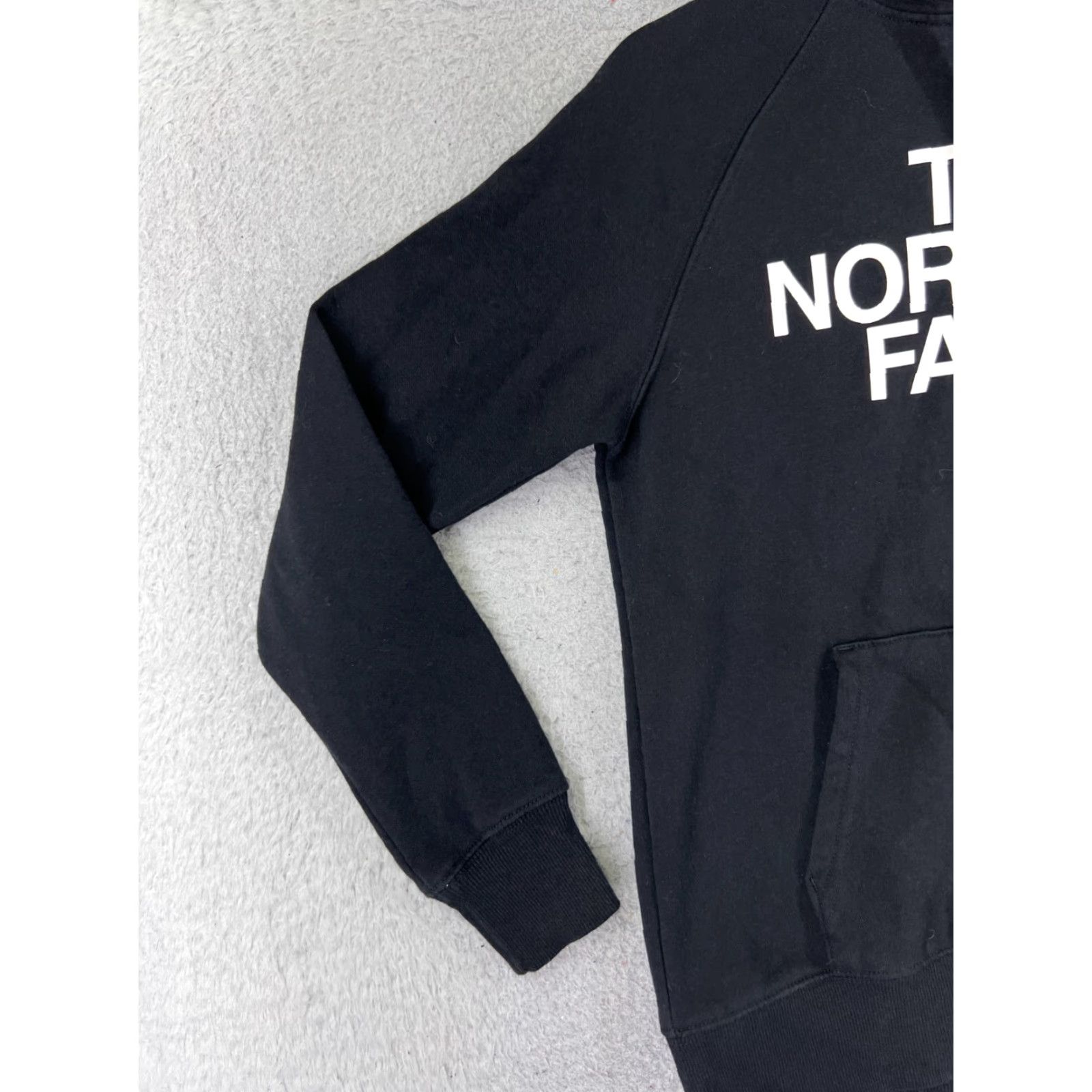 The North Face The North Face Hoodie Womens S Black Pullover Pockets Cotton Logo Read Mens Size S / US 4 / IT 40 - 3 Thumbnail