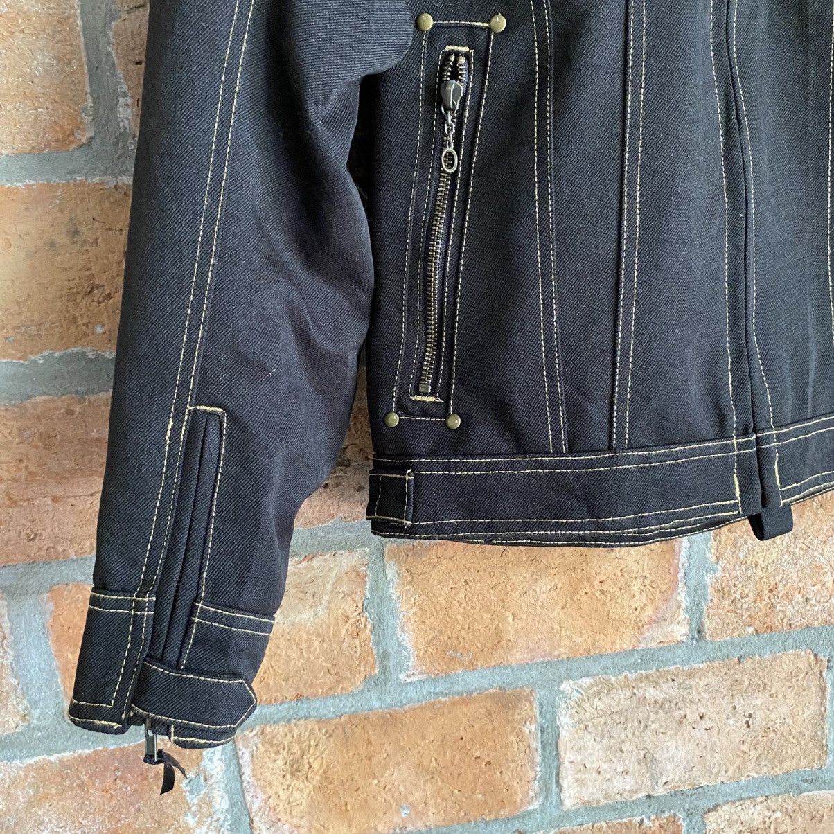 Japanese Brand Fun & Function Black Denim Jacket Size M / US 6-8 / IT 42-44 - 12 Thumbnail