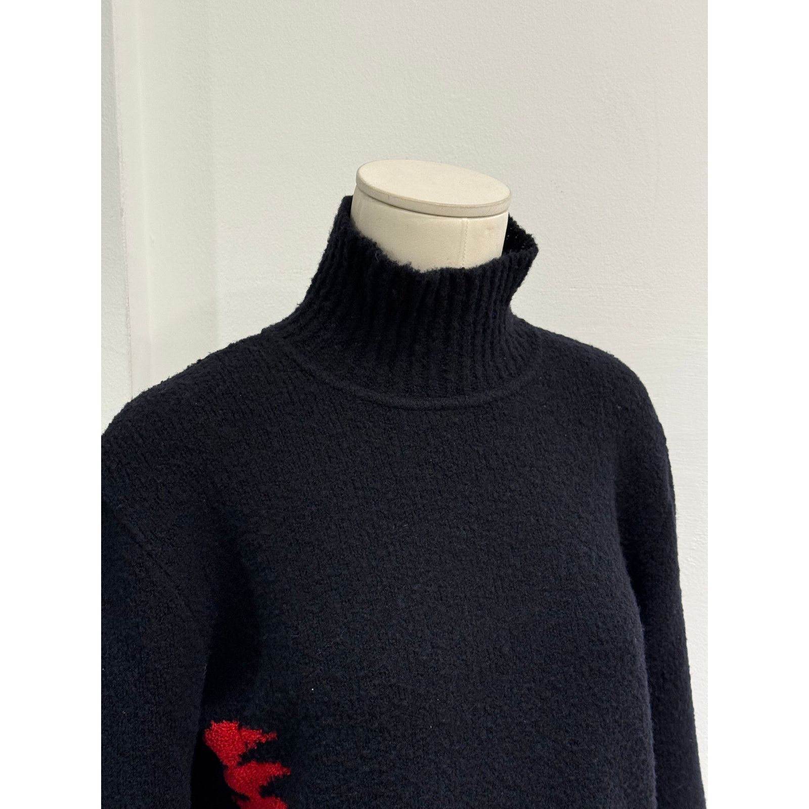 Ann Demeulemeester 1990s Ann Demeulemeester wool sweater Size M / US 6-8 / IT 42-44 - 3 Thumbnail