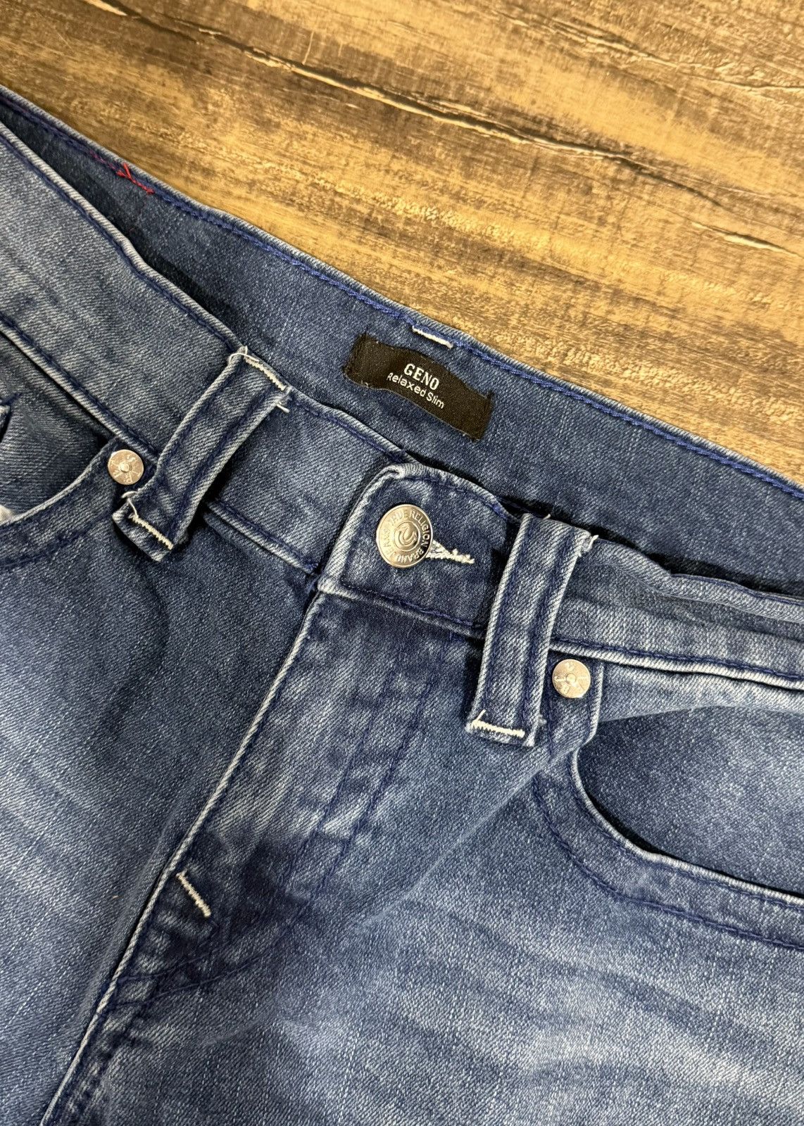 True Religion True Religion jeans blue cut Size US 36 / EU 52 - 4 Thumbnail