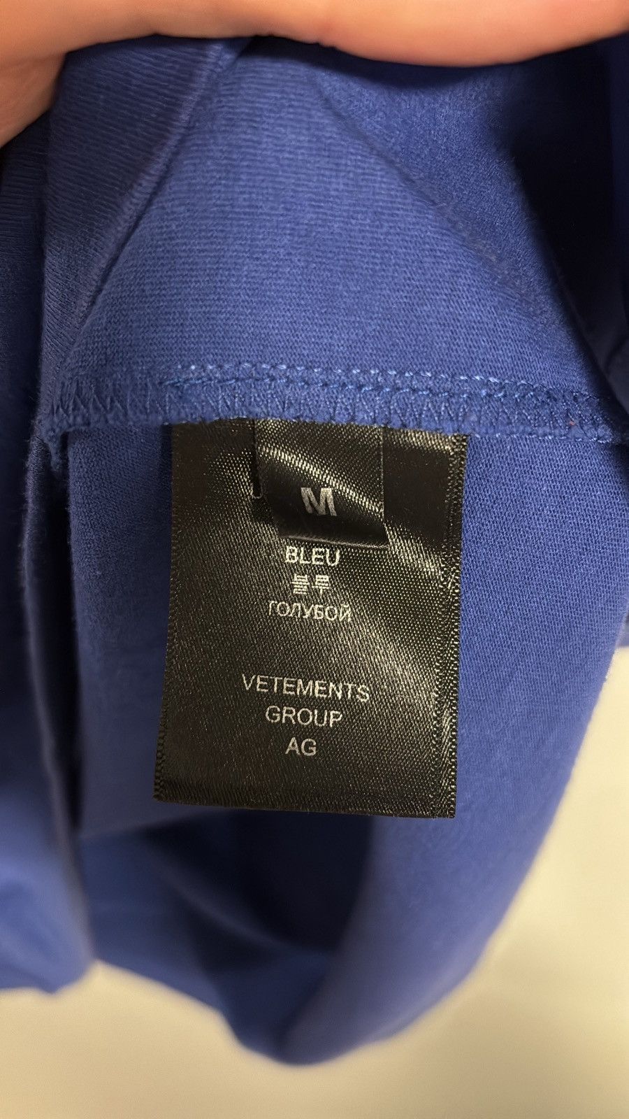 Vetements Vetements OnlyVetements T Shirt Size US M / EU 48-50 / 2 - 6 Thumbnail