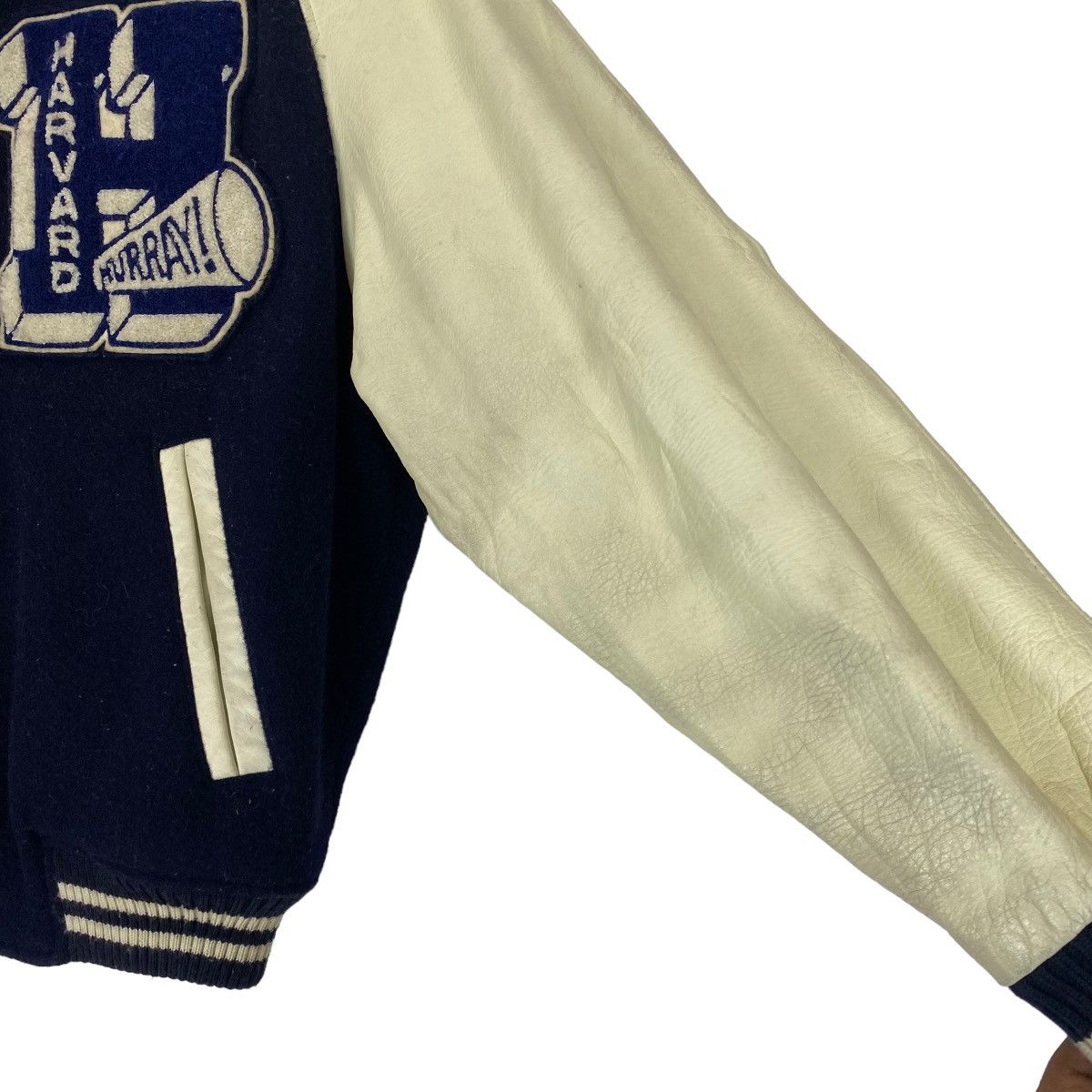 Vintage ✨Vtg Harvard Sport Club Staff wool varsity jacket Size US M / EU 48-50 / 2 - 9 Thumbnail