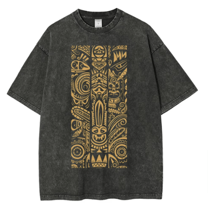 Japanese Brand × Vintage "Tribal -L" T-shirt Size US L / EU 52-54 / 3 - 1 Thumbnail