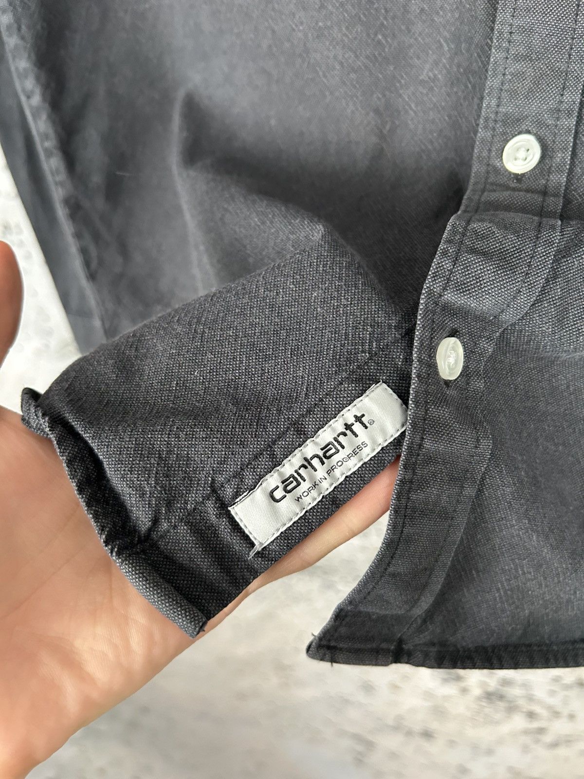 Carhartt Vintage Carhartt WIP Black Dalton Shirt Streetwear Workwear Size US S / EU 44-46 / 1 - 5 Thumbnail