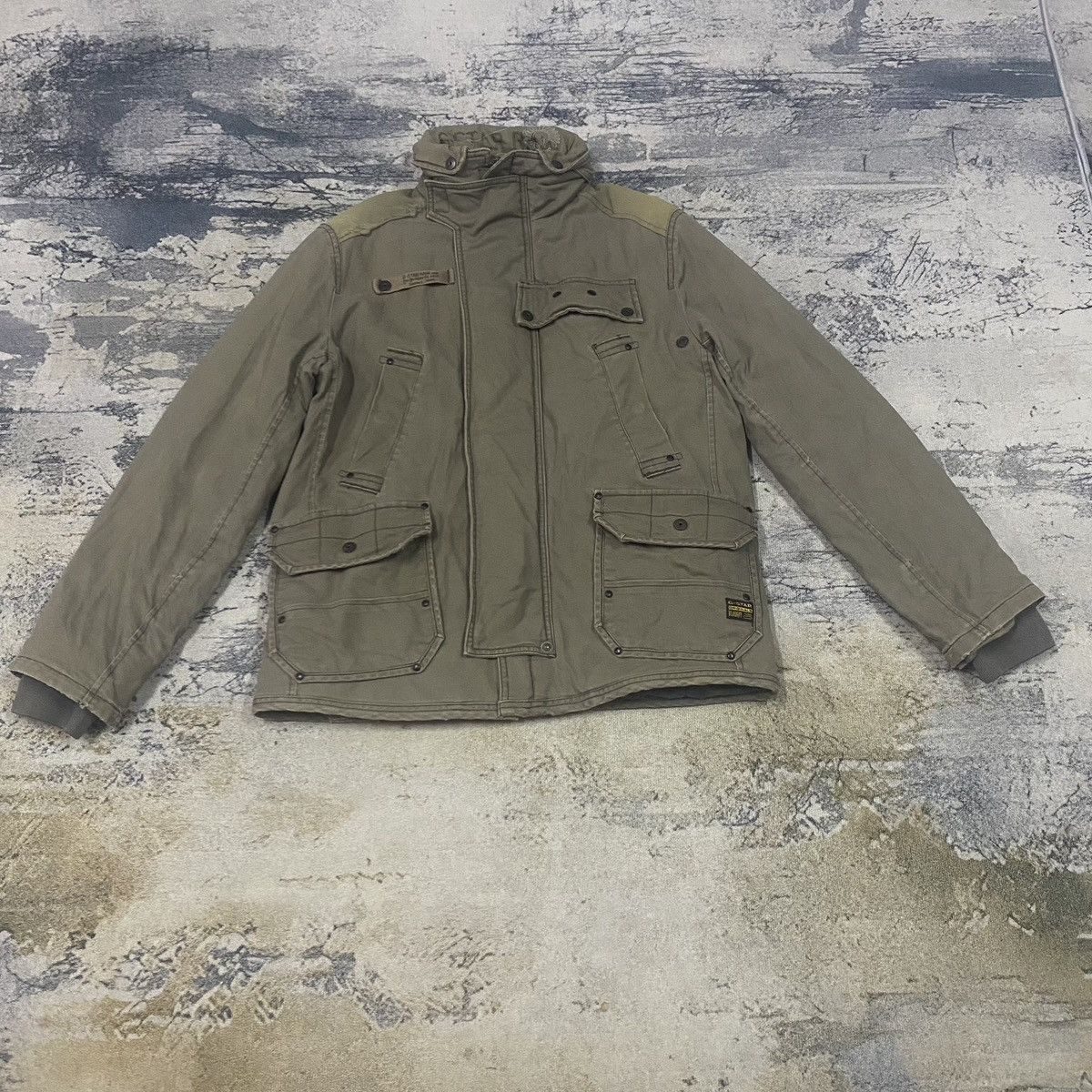 G-Star × Japanese Brand Vintage G star Military Combat Style Field Jacket Size US L / EU 52-54 / 3 - 1 Thumbnail