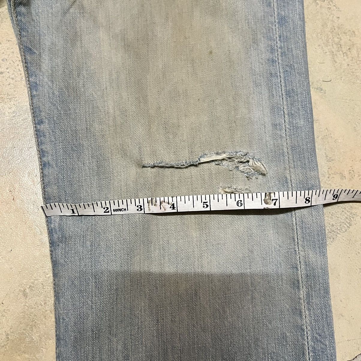 Levi's Vintage Levis 501 Distressed Denim Jeans Size US 29 - 13 Thumbnail