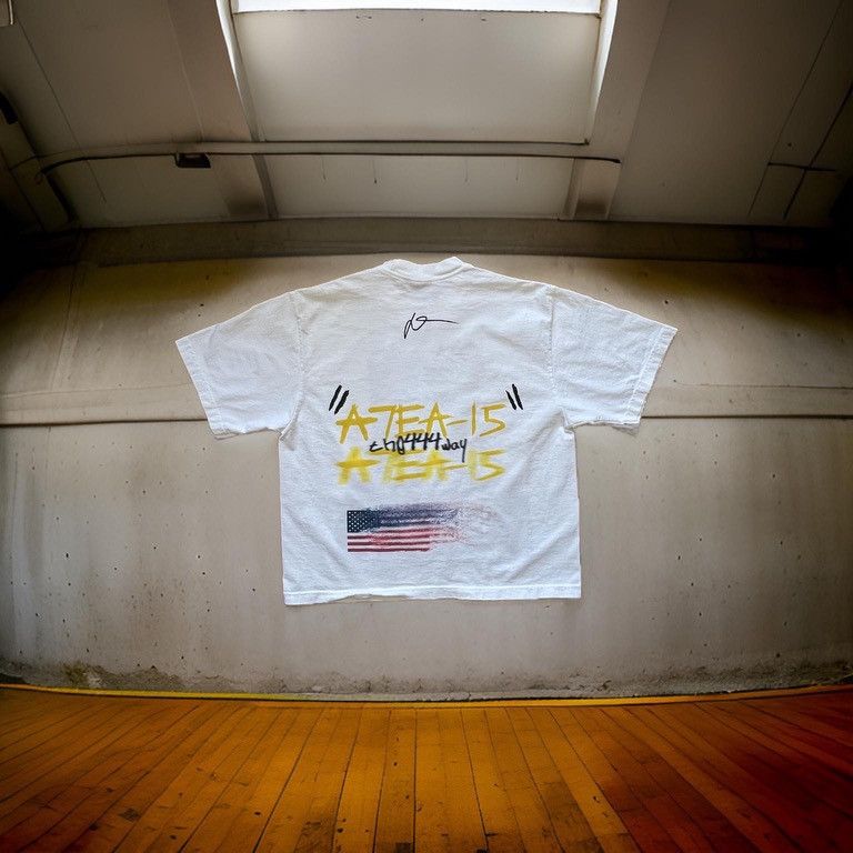 Vintage A7EA-15 Bulletproof Oversized Cropped “THE444WAY” Tee Size US S / EU 44-46 / 1 - 2 Thumbnail