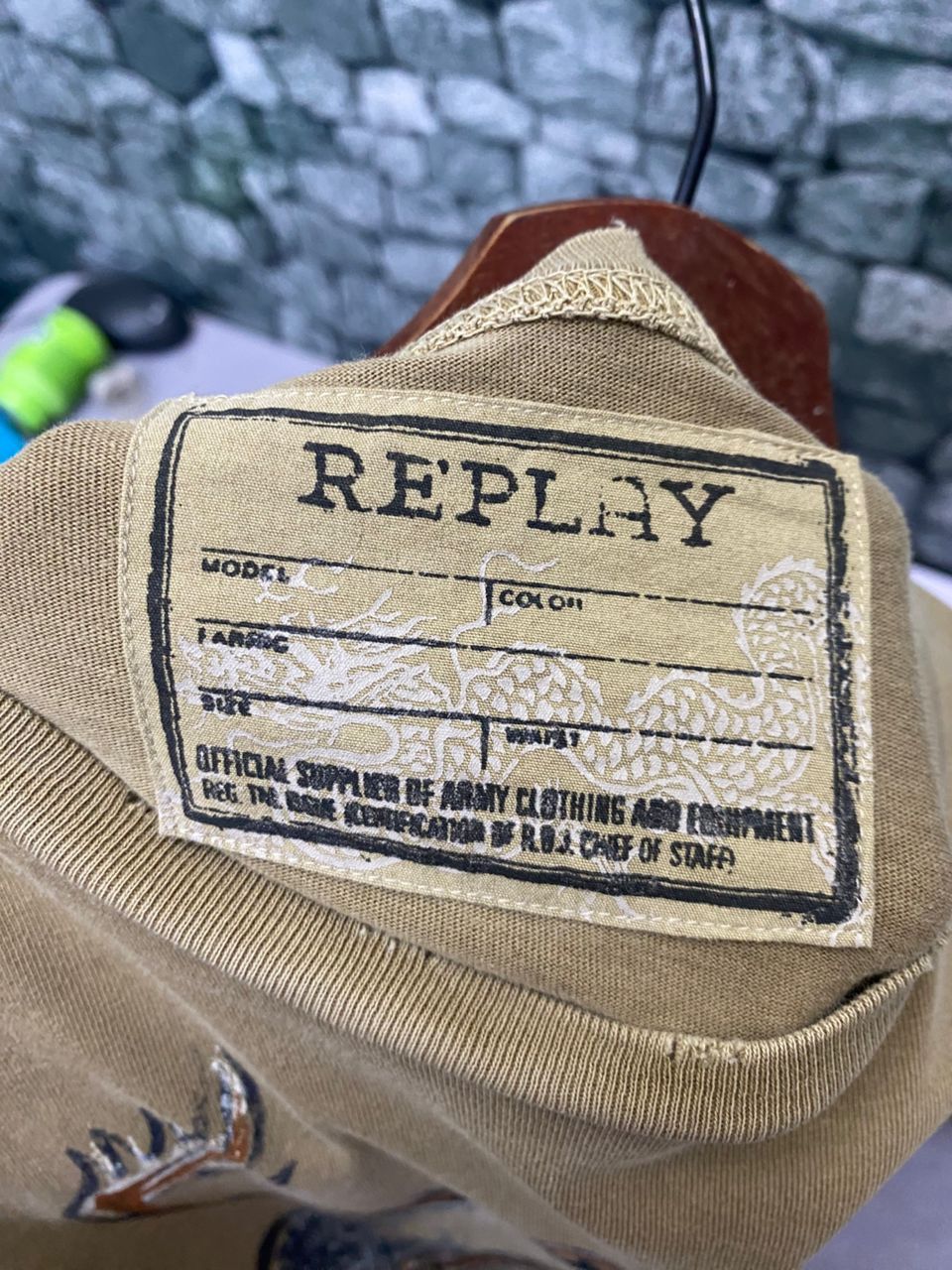 Replay Vintage Replay Skulls Designer Tshirt Size US M / EU 48-50 / 2 - 11 Thumbnail