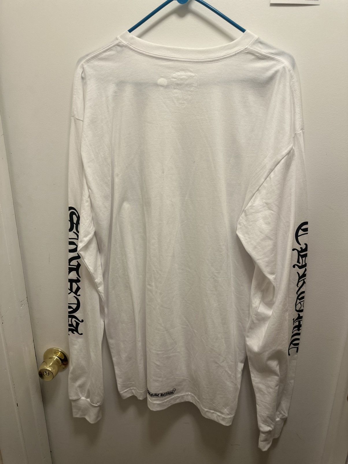 Chrome Hearts Chrome Hearts Love You Neck Logo Long Sleeve Tee XXL Size US XXL / EU 58 / 5 - 5 Thumbnail