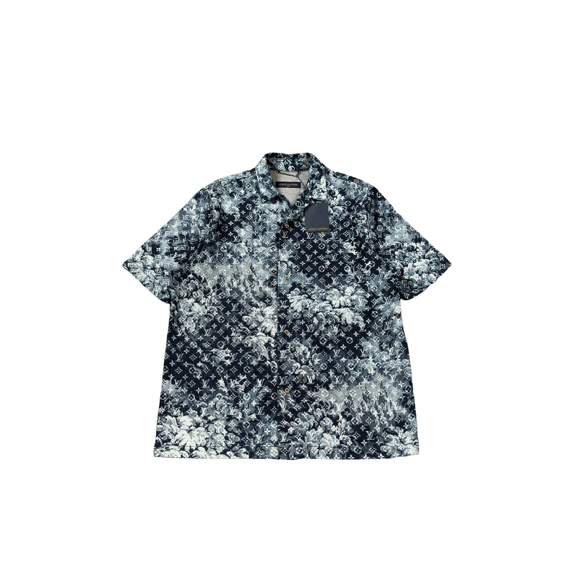 Louis Vuitton Louis Vuitton Monogram Tapestry Short Sleeve Shirt XL Size US XL / EU 56 / 4 - 1 Thumbnail