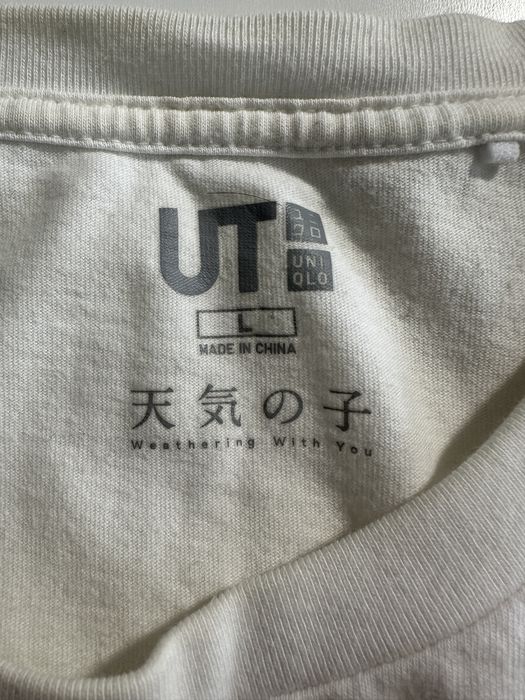 Uniqlo Makoto Shinkai Weathering With You Tenki No Ko | Grailed