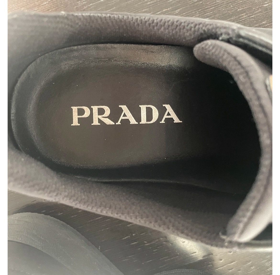 Prada Prada Nylon Piuma 2020/21 Sneakers – Black – UK 8 / US Size US 9 / EU 42 - 2 Thumbnail
