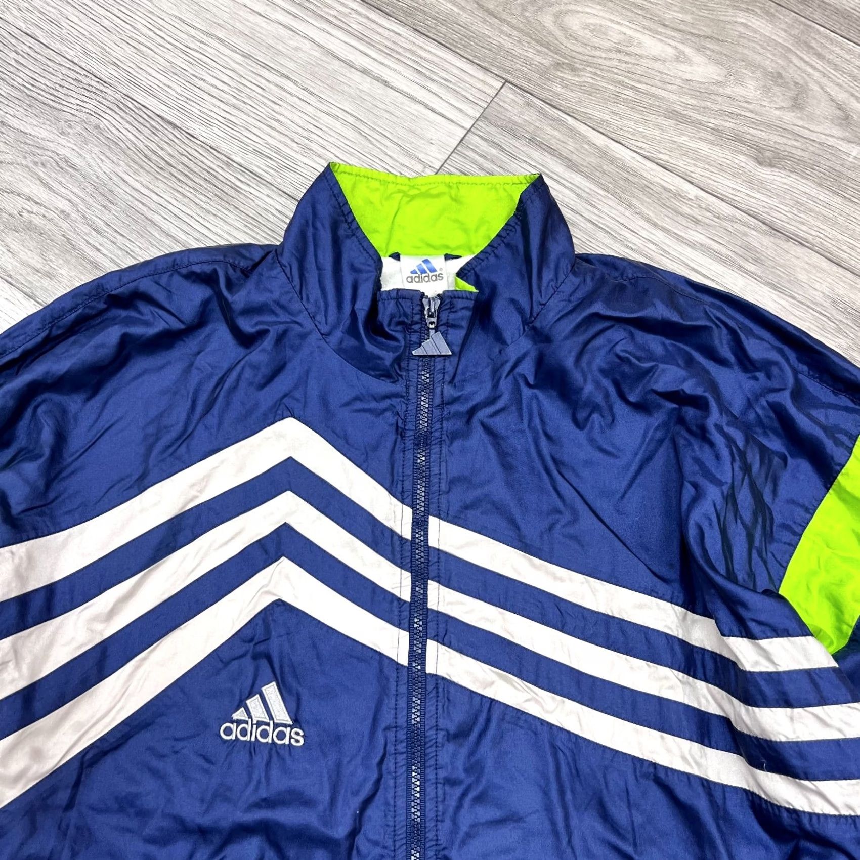 Adidas The reason for this is that search engine can prioritize title containing 'Vintage Adidas Track Top Shiny Nylon Jacket Mens XL Size US XL / EU 56 / 4 - 3 Thumbnail