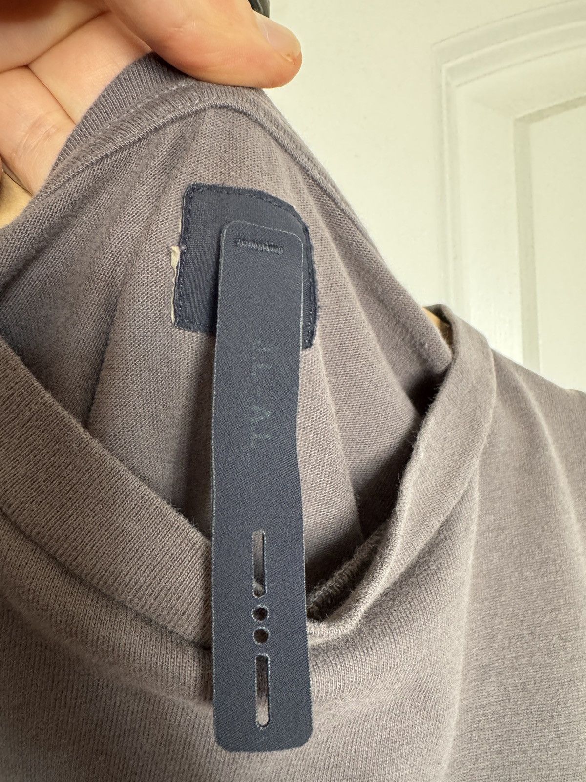 _J.L-A.L_ Grey Zipper Tee Size US S / EU 44-46 / 1 - 3 Thumbnail