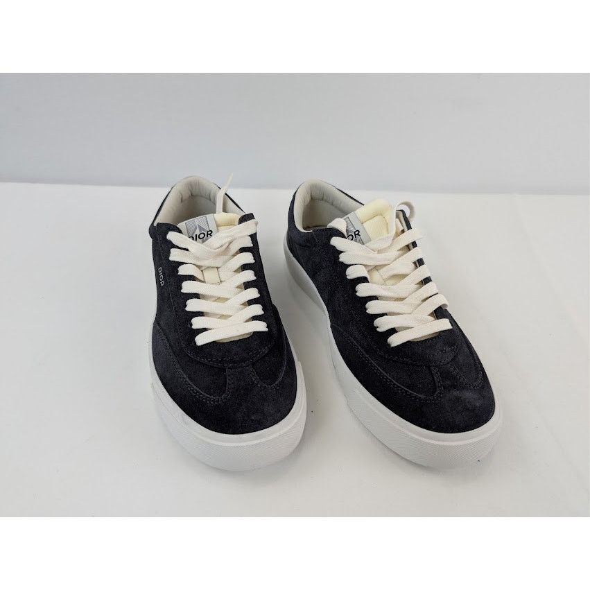 Dior o1rshd1 Leather Low Top Sneaker in Grey / Green Size US 8 / EU 41 - 7 Thumbnail