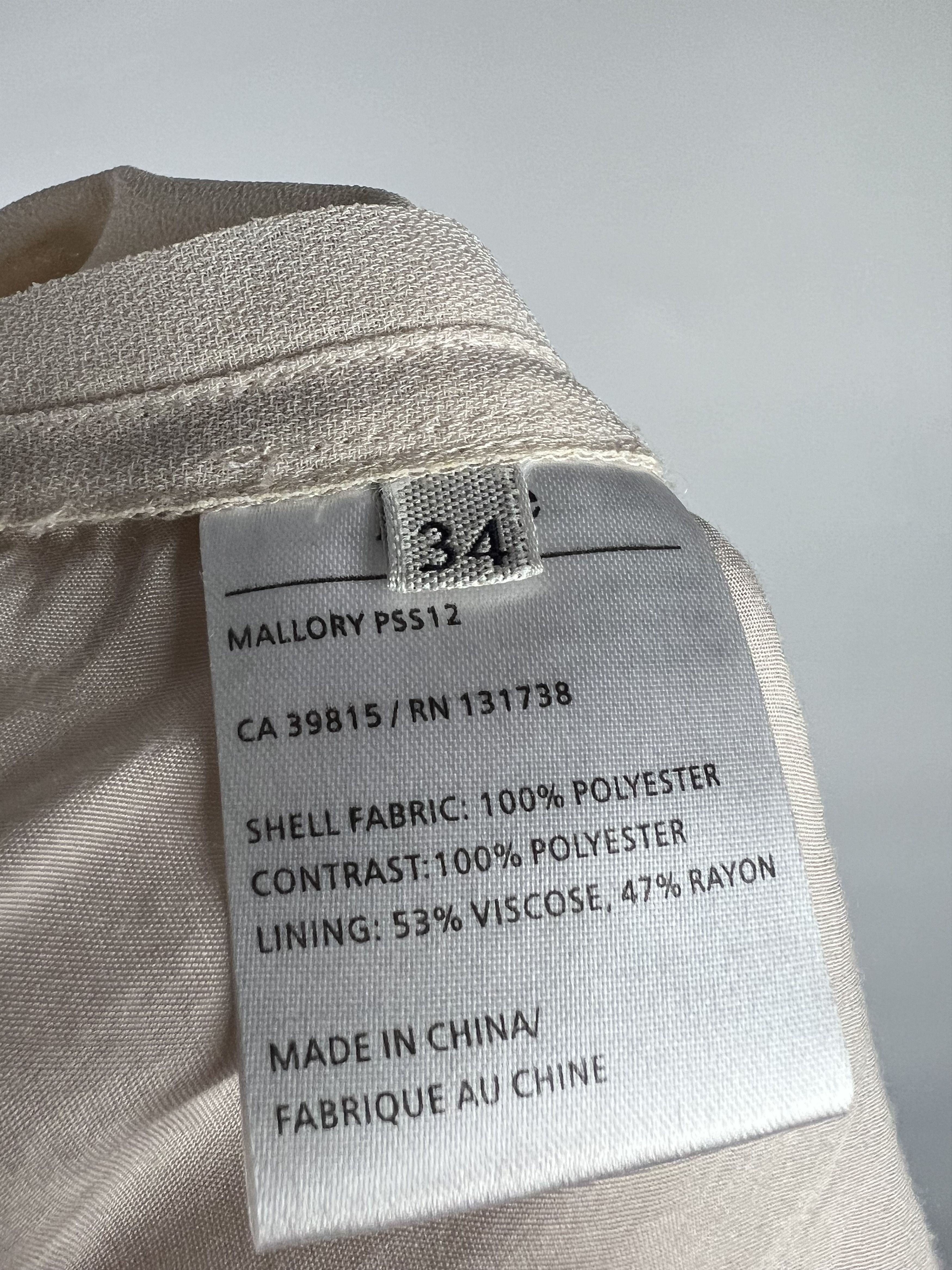 Acne Studios Acne Mallory Beige Sleeveless Draped Short Dress Size 34 Size XS / US 0-2 / IT 36-38 - 13 Thumbnail