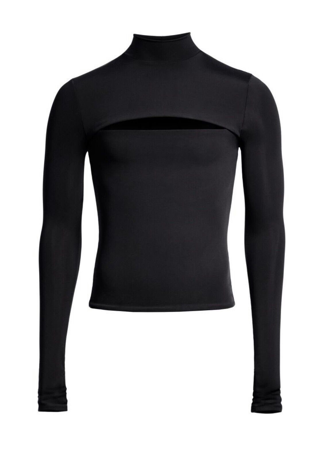Mugler Mugler x H&M Jersey Cut-Out Shirt Size L Size US L / EU 52-54 / 3 - 9 Thumbnail