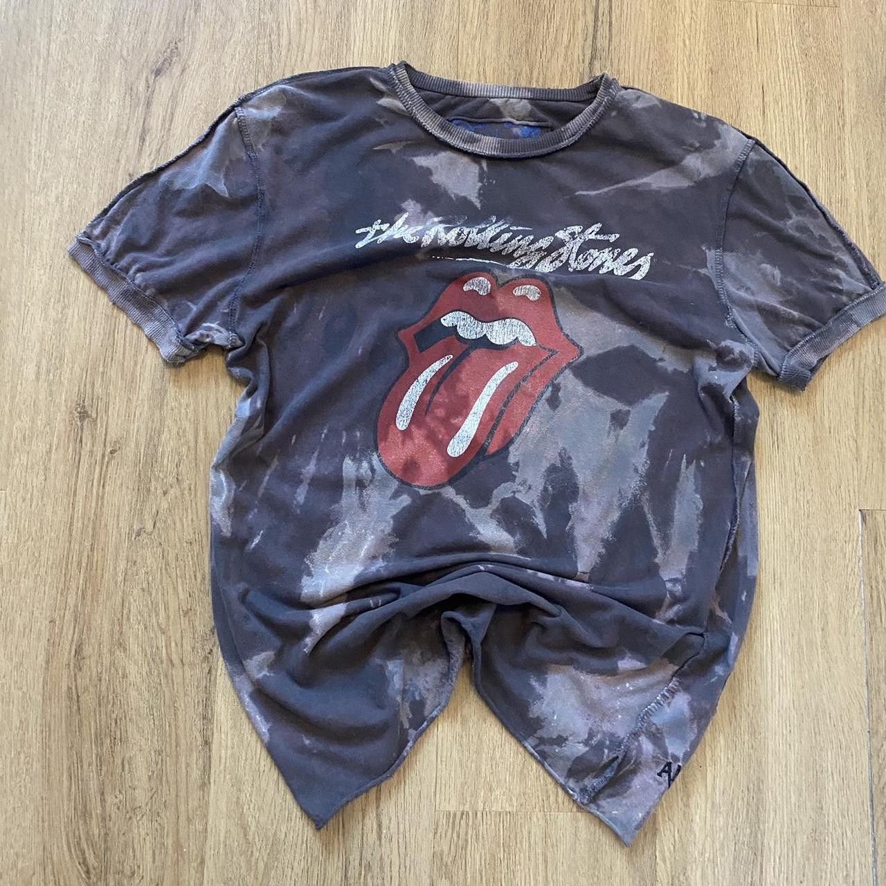 Other Grey and black tie dye Rolling Stones t-shirt #rockband Size US S / EU 44-46 / 1 - 1 Thumbnail