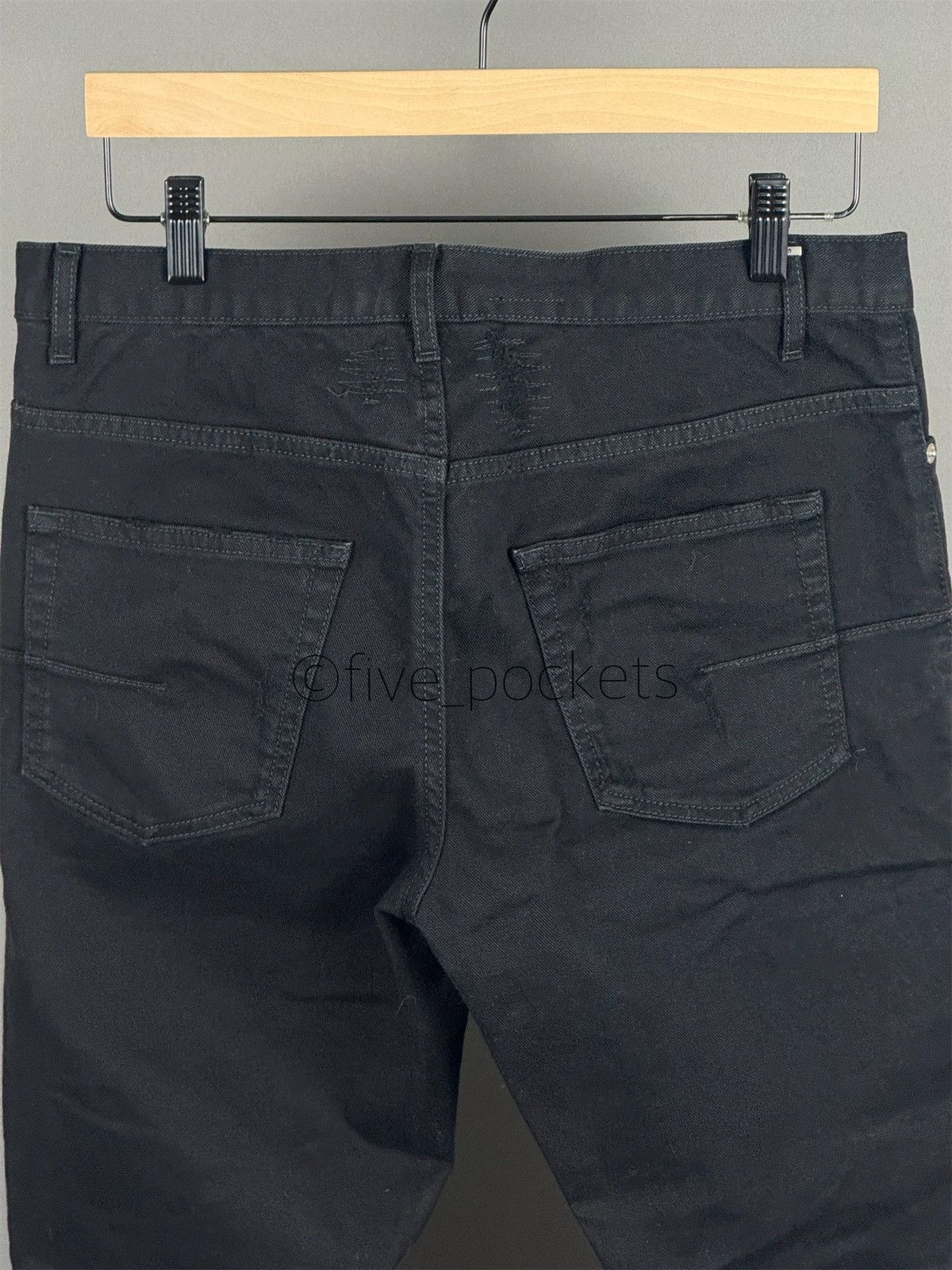 Dior 2013 Dior Homme Only For Japan Distressed Denim Jeans Size US 33 - 4 Thumbnail