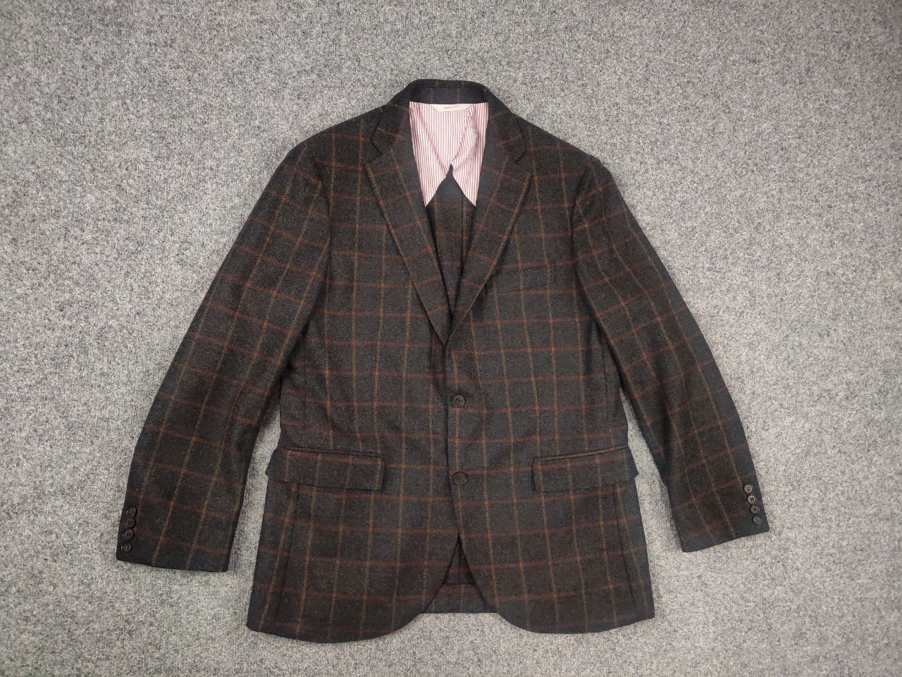 Brooks Brothers Brooks Brothers red fleece heritage Moon wool Blazer Jacket Size 42R - 2 Thumbnail