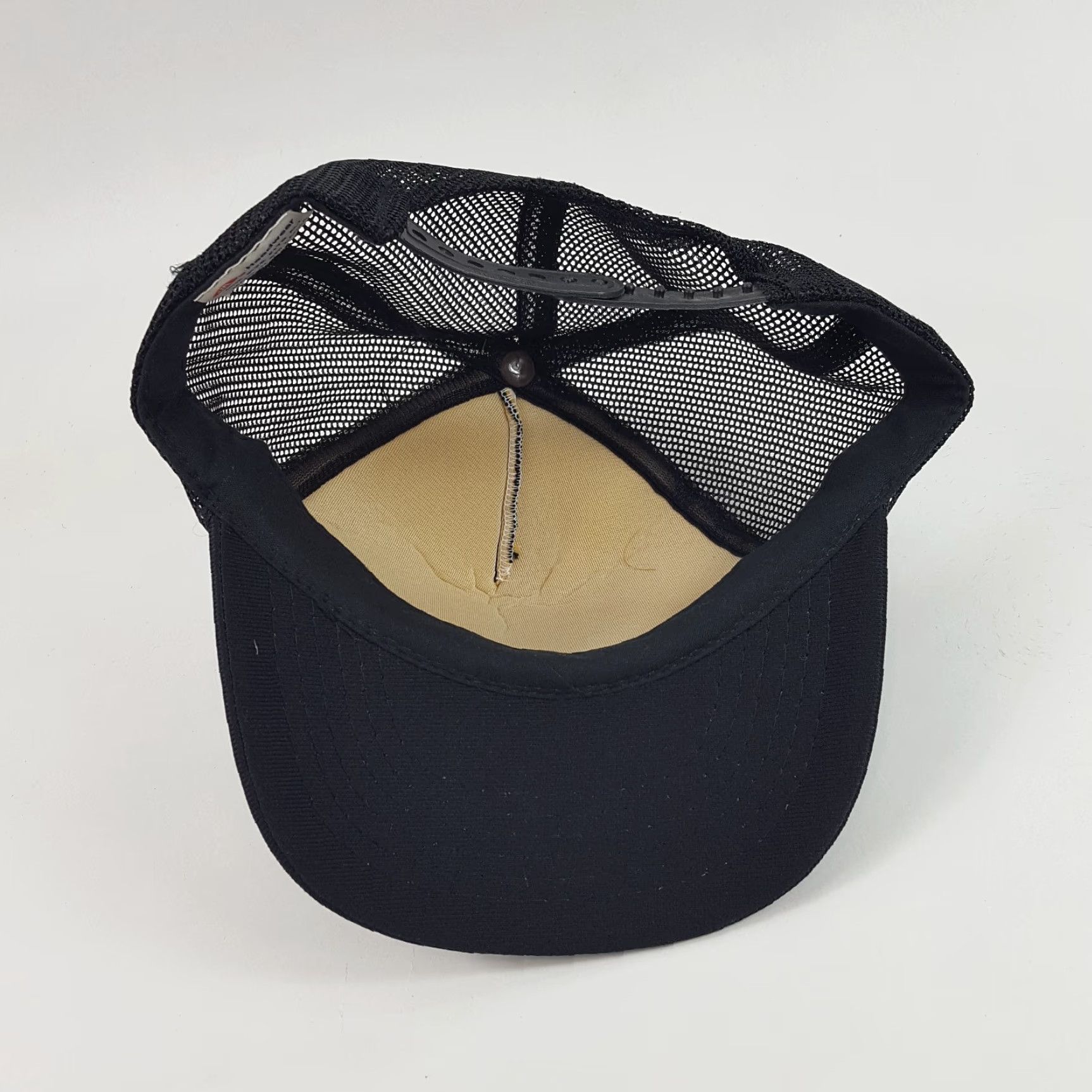 Vintage VINTAGE US ARMY Trucker Hat - Military Eagle Foam Adjustable Cap - One Size - Black - 90s/00s Era - Mens Size ONE SIZE - 6 Thumbnail