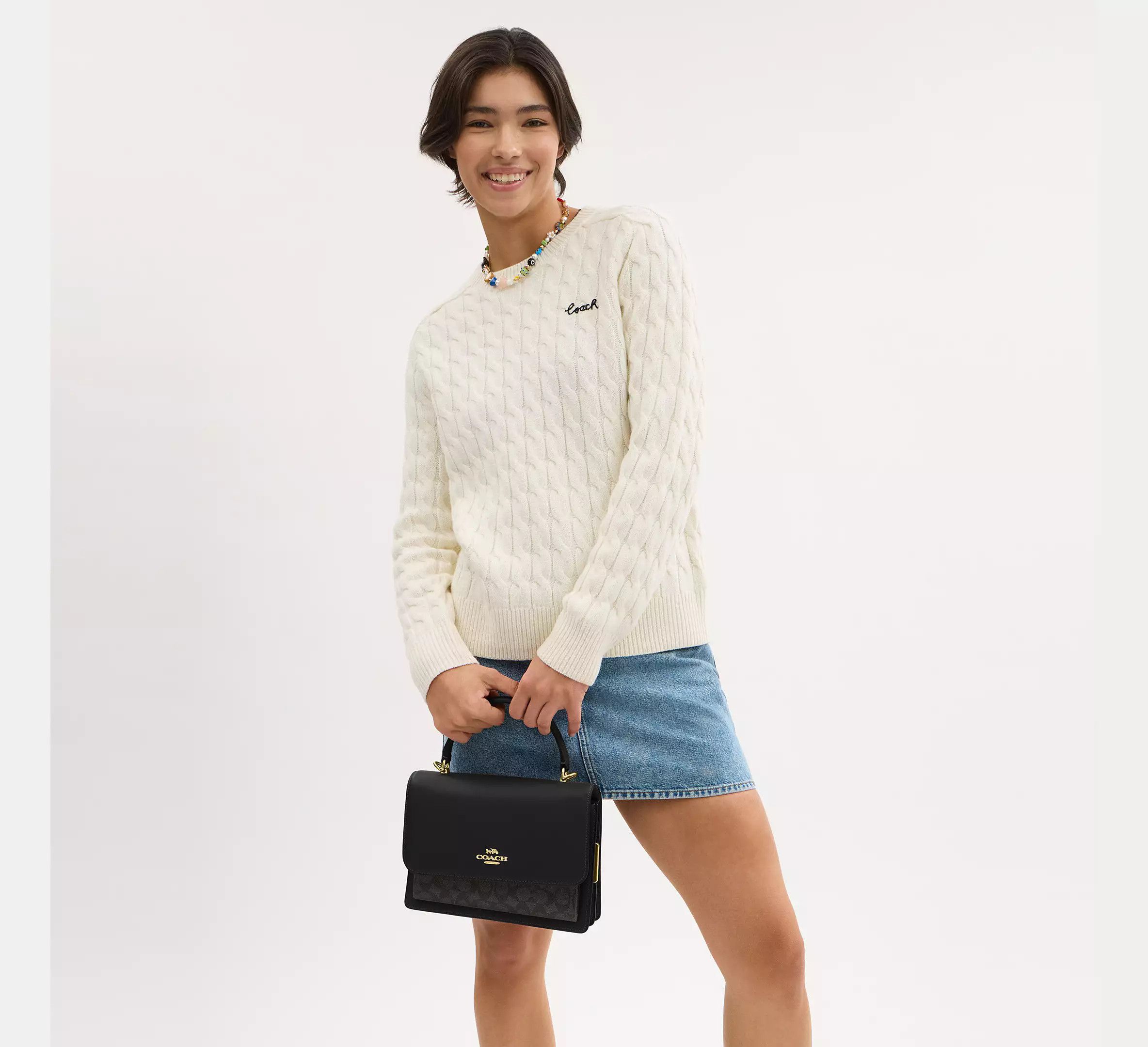 Coach Klare Top Handle Bag In Signature Canvas CY687 Size ONE SIZE - 3 Thumbnail