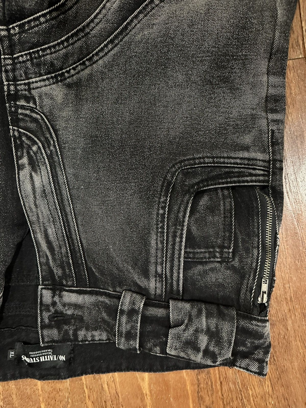 No Faith Studios no faith studios heavy wave denim Size US 32 / EU 48 - 5 Thumbnail