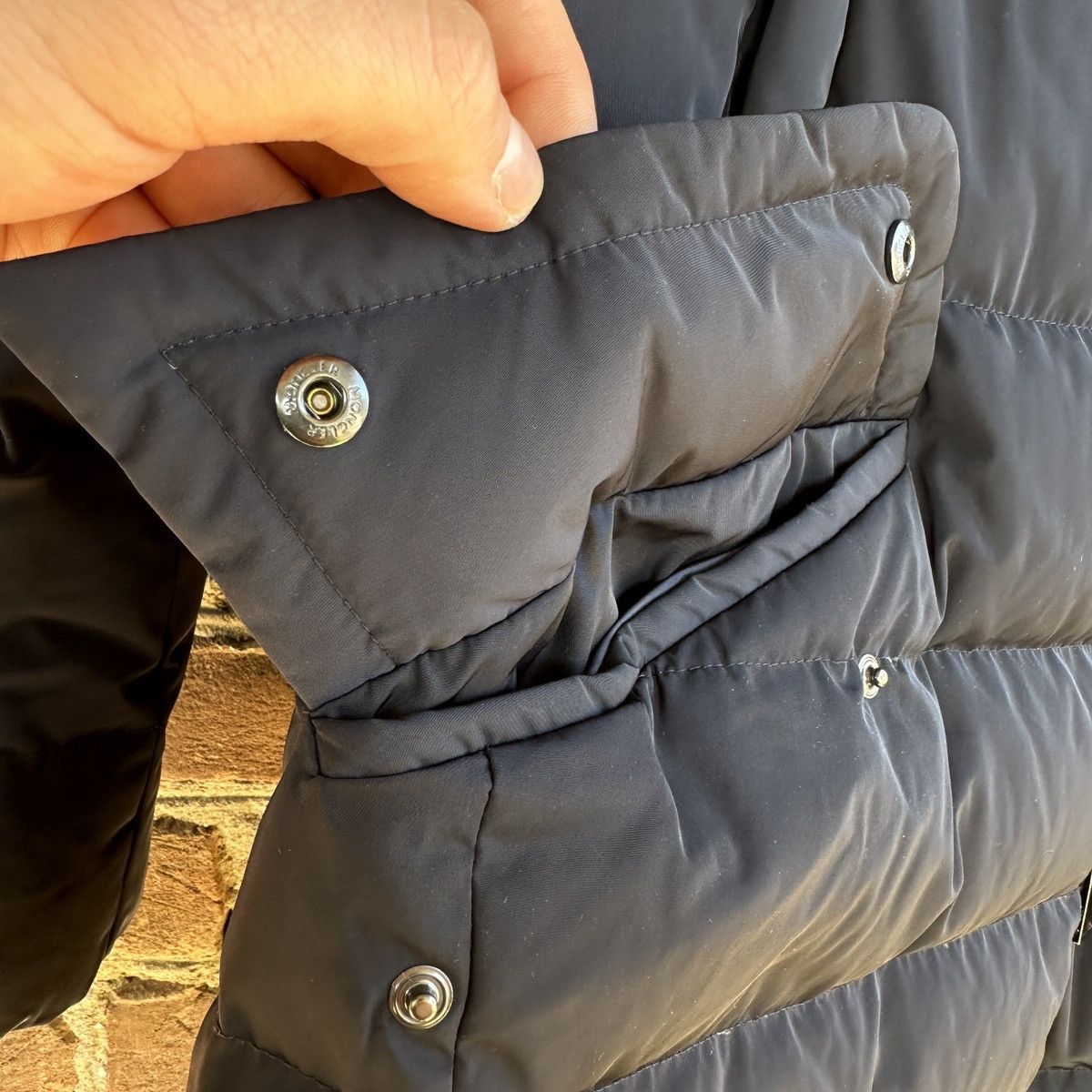 Moncler Moncler Metrodora Padded Coat Parka Down Jacket Rare Womans Size L / US 10 / IT 46 - 10 Thumbnail