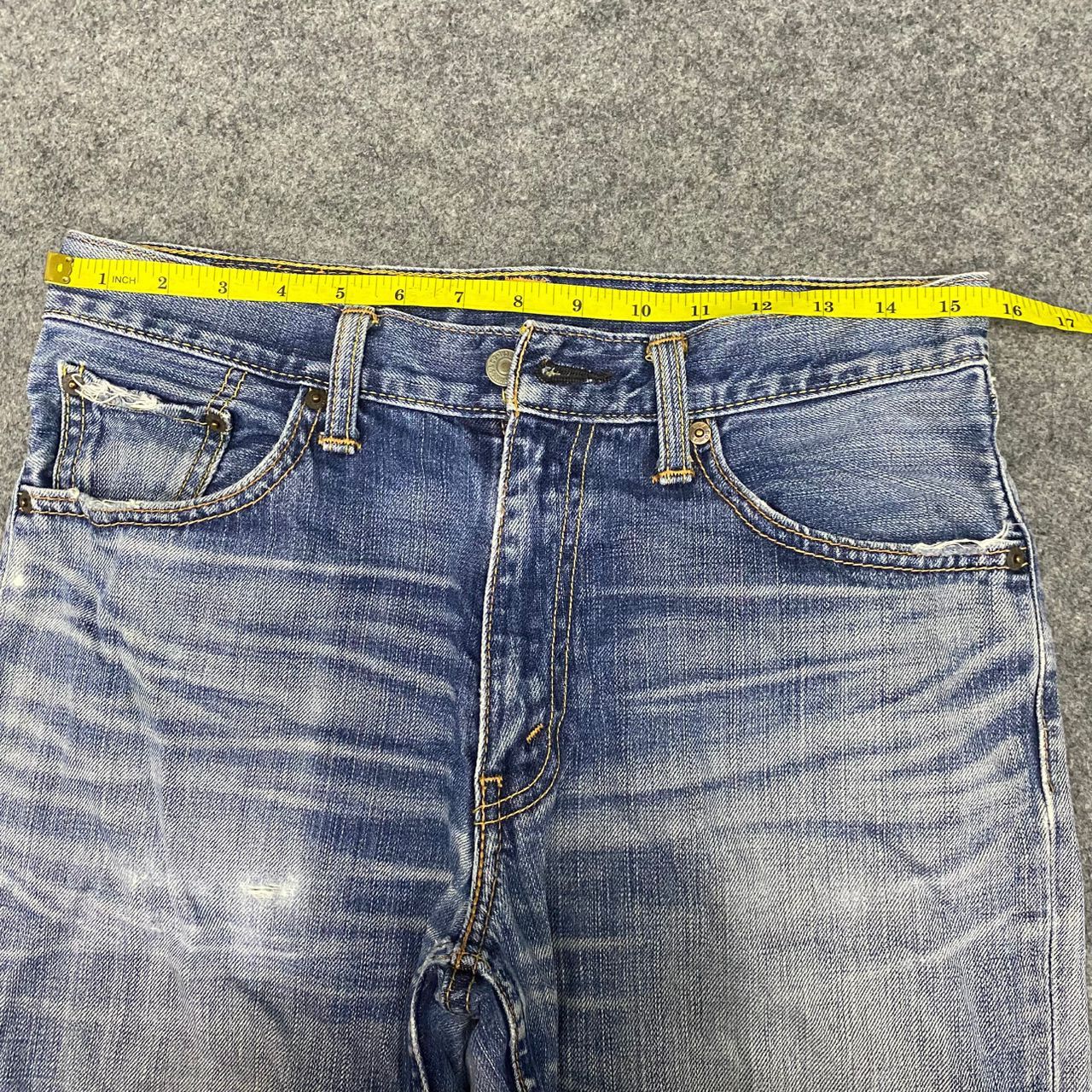 Levi's 💥Best Offer💥Vintage Levis Lot 702 Distressed Denim Size US 31 - 5 Thumbnail